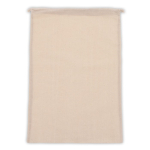 Cadeautas van katoen met OEKO-TEX certificering 30x45 cm kleur beige