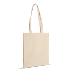 Canvas katoenen tas met OEKO-TEX certificering 280 g/m2 kleur beige