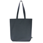 Fairtrade tas in neutrale kleuren met een capaciteit van 12kg 270 g/m2 kleur donkerblauw derde weergave