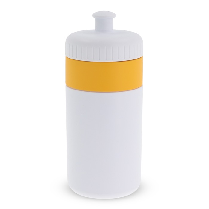 BPA-vrije sportfles met kleuraccent 500ml kleur geel tweede weergave