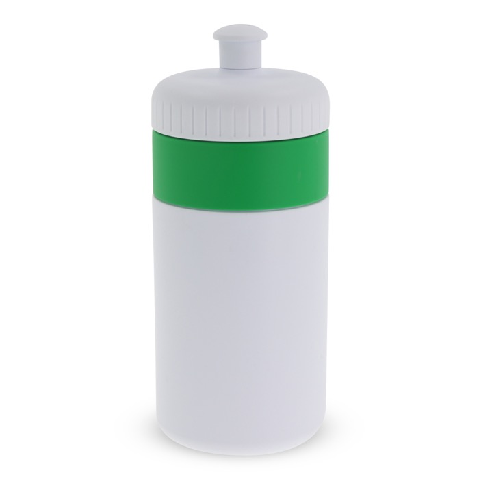 BPA-vrije sportfles met kleuraccent 500ml kleur groen tweede weergave