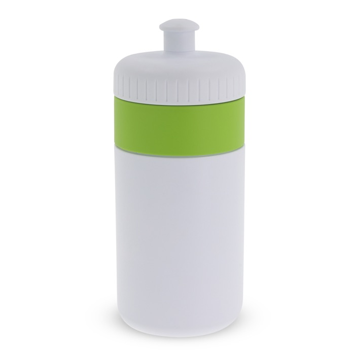 BPA-vrije sportfles met kleuraccent 500ml kleur lichtgroen tweede weergave