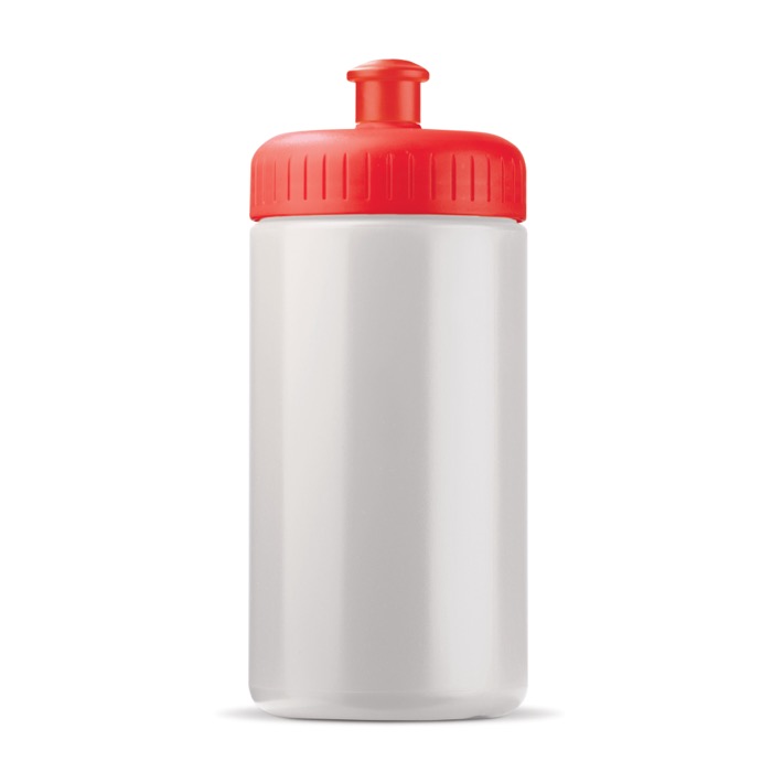 BPA-vrije 100% lekvrije plastic bidon 500ml kleur rood