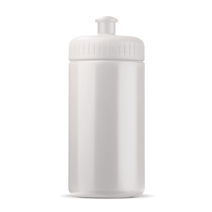 BPA-vrije 100% lekvrije plastic bidon 500ml kleur wit