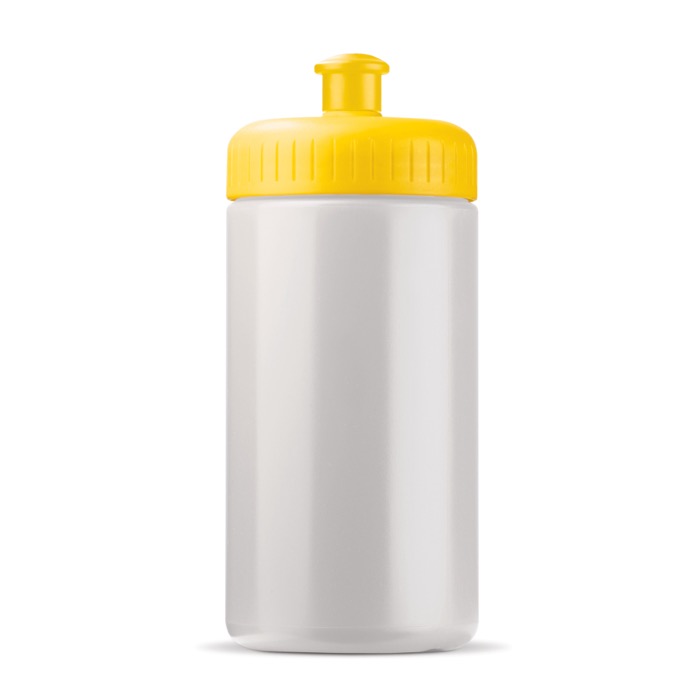 BPA-vrije 100% lekvrije plastic bidon 500ml kleur geel