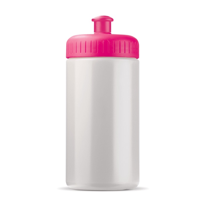 BPA-vrije 100% lekvrije plastic bidon 500ml kleur roze