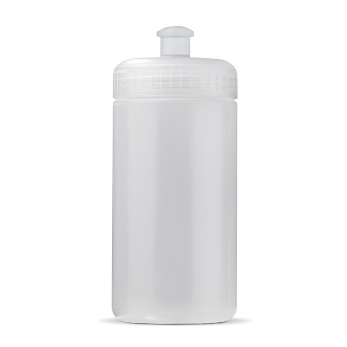 BPA-vrije 100% lekvrije plastic bidon 500ml kleur doorzichtig