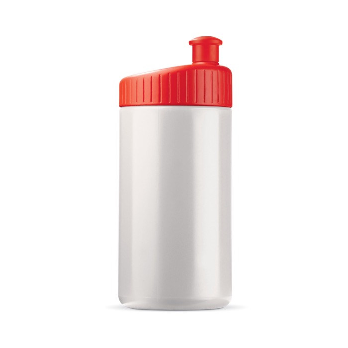 BPA-vrije 100% lekvrije sportbidon van plastic 500ml kleur rood