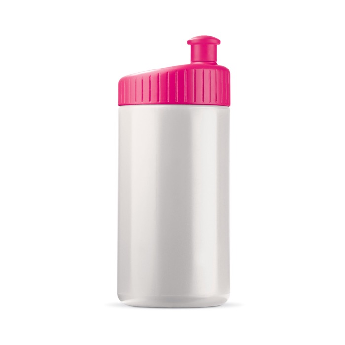 BPA-vrije 100% lekvrije sportbidon van plastic 500ml kleur roze