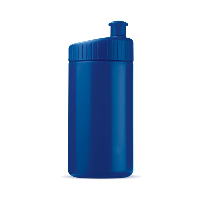 BPA-vrije 100% lekvrije sportbidon van plastic 500ml kleur donkerblauw