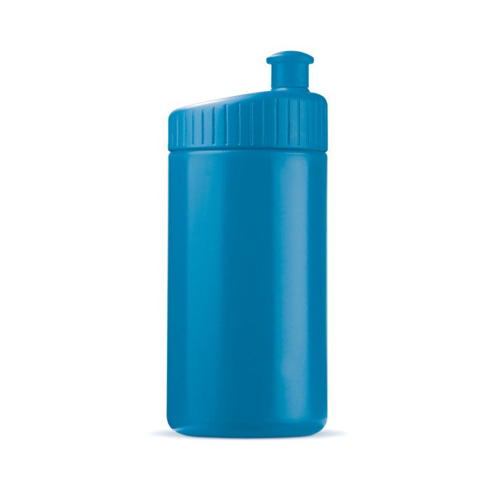 BPA-vrije 100% lekvrije sportbidon van plastic 500ml kleur lichtblauw