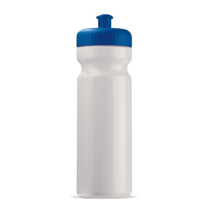 BPA-vrije 100% lekvrije sportbidon van plastic 750ml kleur donkerblauw