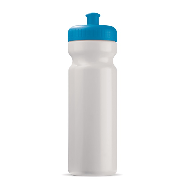 BPA-vrije 100% lekvrije sportbidon van plastic 750ml kleur lichtblauw