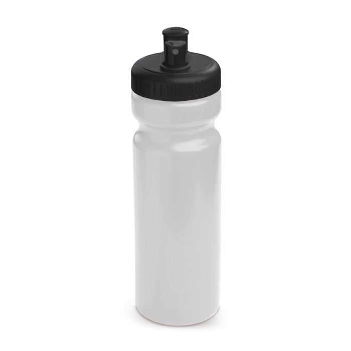 BPA-vrije TopActive bidon met verstuiver 750ml kleur wit/zwart tweede weergave