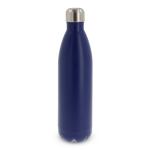 Dubbelwandige lekvrije RVS fles 1000ml kleur donkerblauw