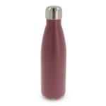 Lekvrije RVS fles in pastelkleuren 500ml kleur bordeaux