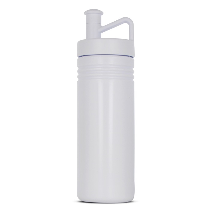 TopActive sportbidon met ergonomische dop 500ml kleur wit