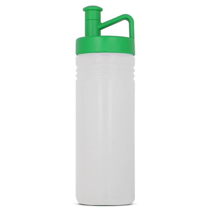 TopActive sportbidon met ergonomische dop 500ml kleur doorzichtig groen