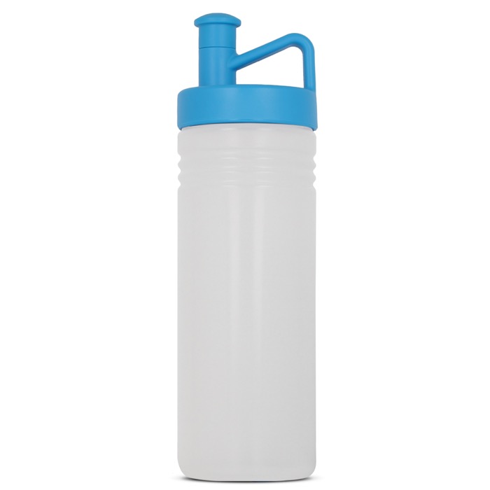 TopActive sportbidon met ergonomische dop 500ml kleur doorzichtig lichtblauw