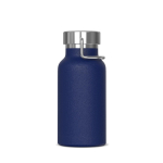 RVS fles met poedercoating 350ml kleur donkerblauw