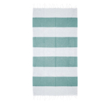 Strandhanddoek van katoen en polyester, 90x180 cm, 180 g/m² kleur donkergroen