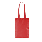 Non-woven tas met lange handvatten, ideaal voor boodschappen 70 g/m² kleur rood