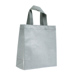 Non-woven tas met glitterafwerking en riemen 130 g/m²