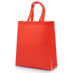 Non-woven tas met matte afwerking en hoge weerstand 110 g/m² kleur rood