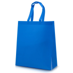 Non-woven tas met matte afwerking en hoge weerstand 110 g/m² kleur koningsblauw