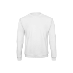 Sweater van katoen en polyester, ronde hals, 270 g/m², B&C