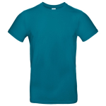 Katoenen T-shirt voor heren met korte mouwen 185 g/m² B&C kleur bondi blauw