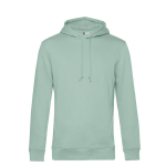 Modern sweatshirt van biologisch katoen met capuchon 280 g/m² B&C kleur mintgroen