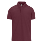 Klassieke unisex katoenen polo met korte mouwen 180 g/m² B&C kleur bordeaux