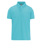 Klassieke unisex katoenen polo met korte mouwen 180 g/m² B&C kleur turkoois