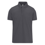 Klassieke unisex katoenen polo met korte mouwen 180 g/m² B&C kleur donkergrijs