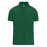 Klassieke unisex katoenen polo met korte mouwen 180 g/m² B&C kleur groene fles