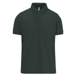 Klassieke unisex katoenen polo met korte mouwen 180 g/m² B&C kleur bosgroen