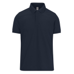 Klassieke unisex katoenen polo met korte mouwen 180 g/m² B&C kleur marineblauw