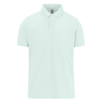 Klassieke unisex katoenen polo met korte mouwen 180 g/m² B&C kleur lichtblauw