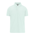 Klassieke unisex katoenen polo met korte mouwen 180 g/m² B&C kleur lichtblauw