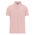 Klassieke unisex katoenen polo met korte mouwen 180 g/m² B&C kleur rose paztel