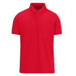 Kleurrijke polo van polyester en katoen met korte mouwen 180 g/m² B&C kleur rood