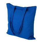 100% gerecyclede katoenen tas in verschillende kleuren, 120 g/m² kleur blauw eerste weergave