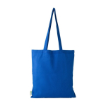 100% gerecyclede katoenen tas in verschillende kleuren, 120 g/m² kleur blauw derde weergave