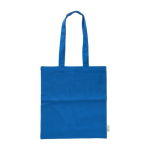 100% gerecyclede katoenen tas in verschillende kleuren, 120 g/m² kleur blauw vijfde weergave