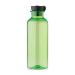 RPET-fles met rubberen handvat en bamboe detail, 500 ml kleur lichtgroen tiende weergave