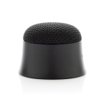 Magnetische speaker en telefoonstandaard van gerecycled plastic kleur zwart vierde weergave