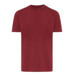 Unisex t-shirt van 100% katoen, regular fit 180 g/m2, Iqoniq kleur bordeaux