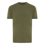 Unisex t-shirt van 100% katoen, regular fit 180 g/m2, Iqoniq kleur khaki