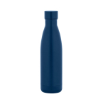 Thermofles van gerecycled roestvrij staal met matte afwerking 810 ml kleur marineblauw